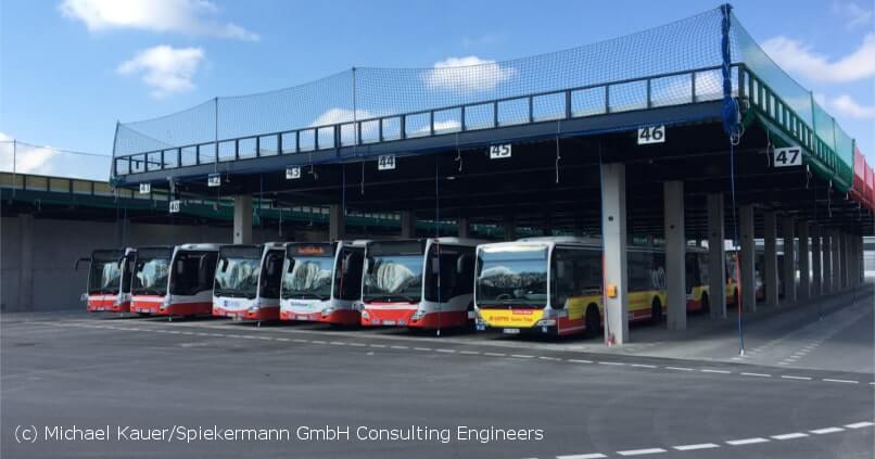 Spiekermann News - Generalplanung Busbetriebshof Hamburg Eröffnung