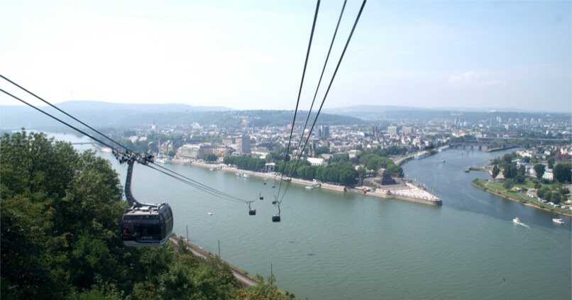 Seilbahn-Potenzialabschätzung RHEINPENDEL Köln