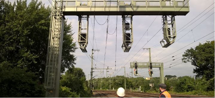 Bauüberwachung Bahn - Elektronisches Stellwerk (ESTW) Wuppertal