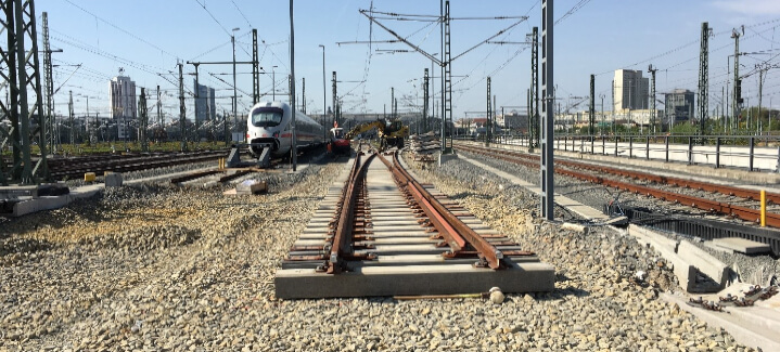 Bauüberwachung Bahn - Verkehrsprojekt Deutsche Einheit NR. 8