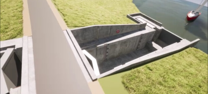 IWASA Spiekermann Projekte - Neubau Schleuse Brienen