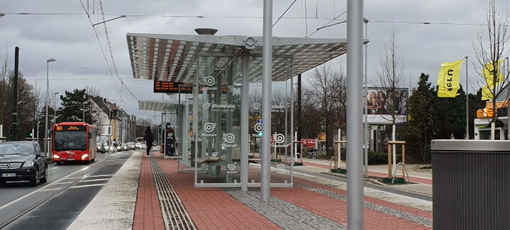 DCRPS-Projekt: Haltestelle Aldeckerstraße U75 Neuss