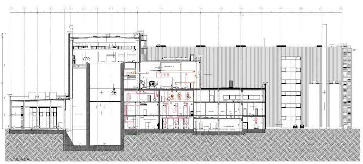 Tragwerksplanung Hochbau - Klärschlammverbrennung Wuppertal