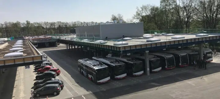 Tragwerksplanung Hochbau - Busbetriebshof Gleisdreieck Hamburg