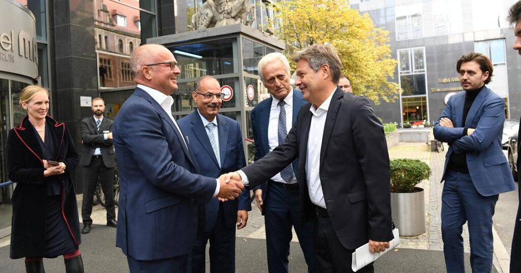 CEO Hoffmann trifft Minister Habeck