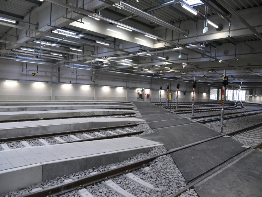 Neubau Abstellanlage eines Betriebshofes - Abstellanlage