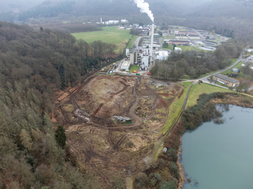 Projekt Klärschlammverbrennung Wuppertal - Anlage