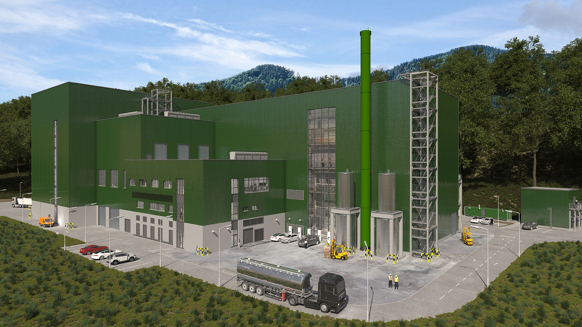 Baustart buchenhofen modell