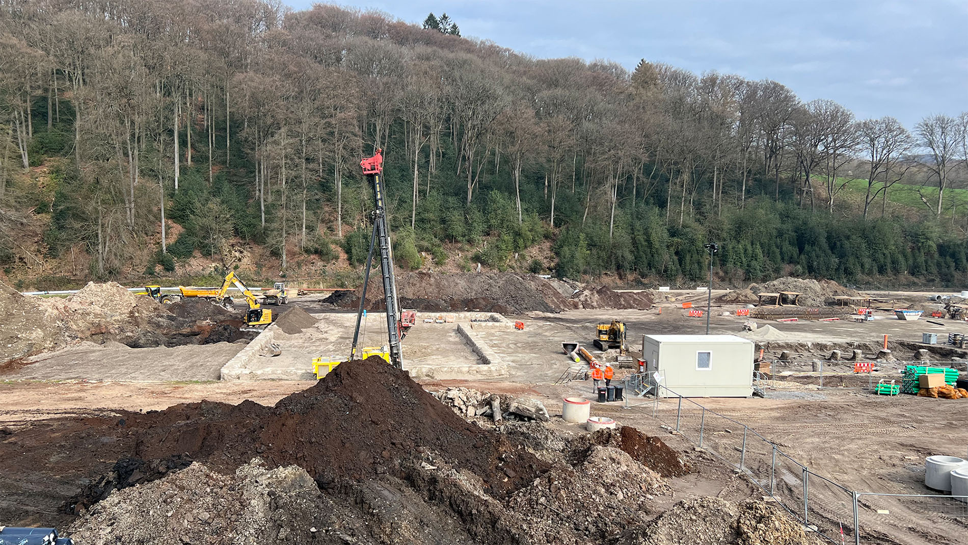 Buchenhofen Baustellenbesuch