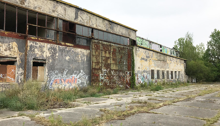 Flächenrecycling 02 denkmalgeschuetzte gebaeude flaechenconversion bueckerwerke rangsdorf