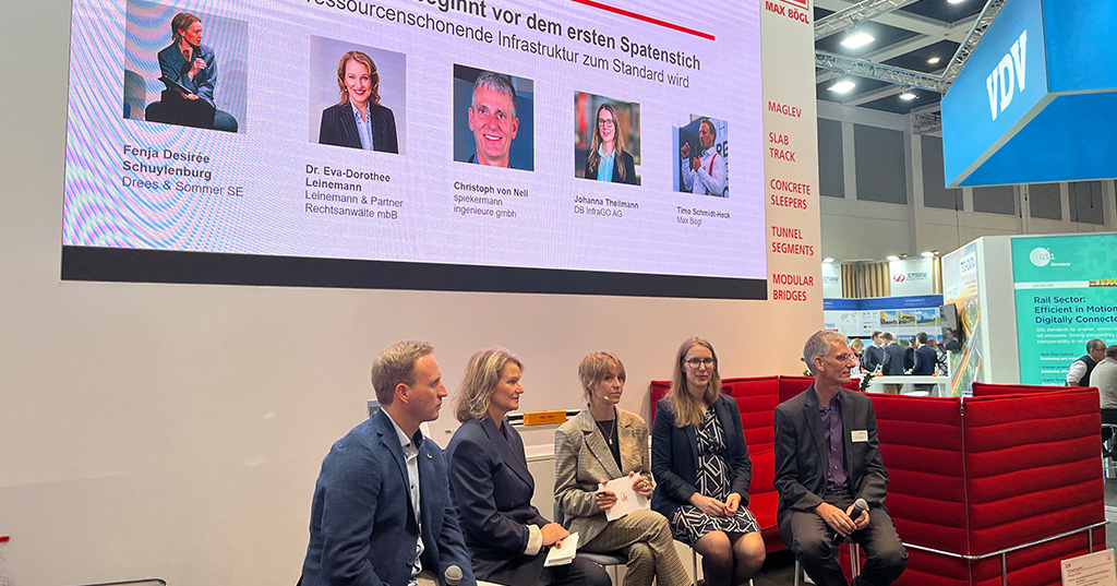 Fotos Aktuelles Paneldiskussion NachhaltigkeitimVerkehr InnoTrans