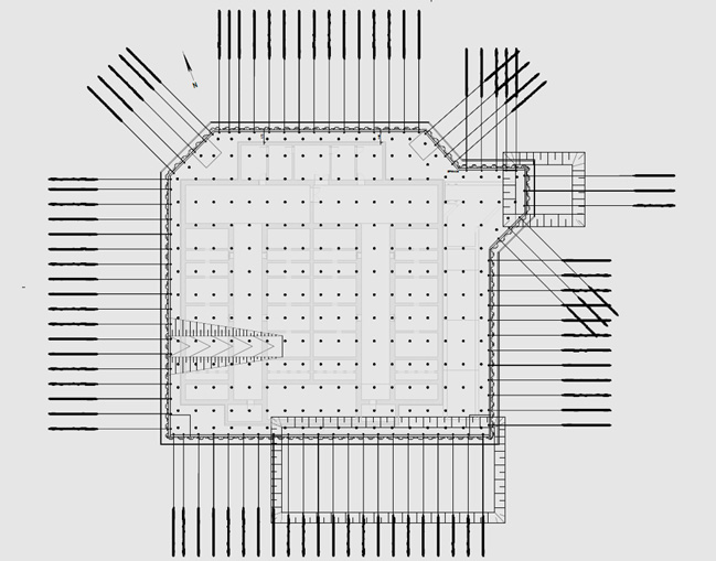 Schönerlinde Akkordeon Baugrubenplanung