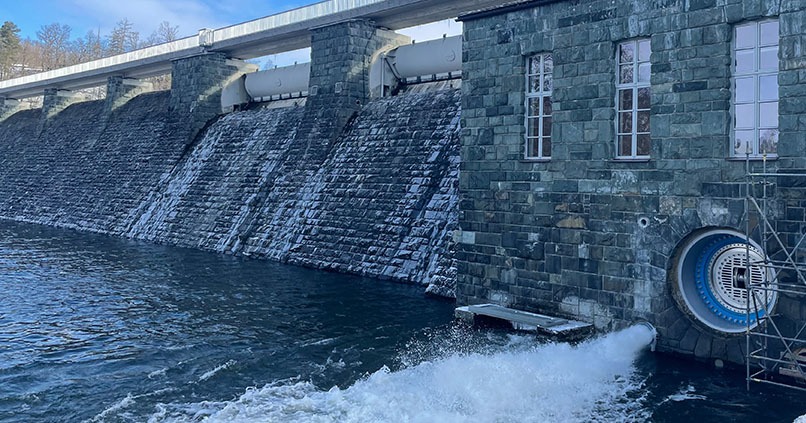 Talsperre pirk nachher