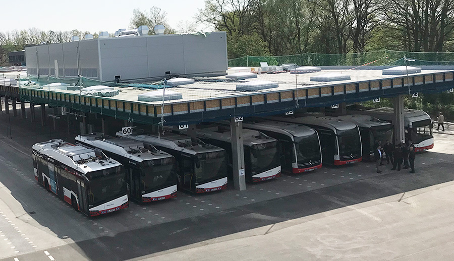 Tragwerksplanung 02 busbetriebshof gleisdreieck hamburg